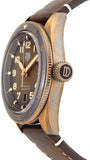 Tag Heuer Autavia Brown Dial Brown Leather Strap Watch for Men - WBE5191.FC8276