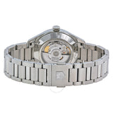 Tag Heuer Carrera Automatic Caliber 5 White Dial Silver Steel Strap Watch for Men - WAR211B.BA0782