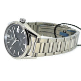 Tag Heuer Carrera Automatic Black Dial Silver Steel Strap Watch for Men - WAR211A.BA0782