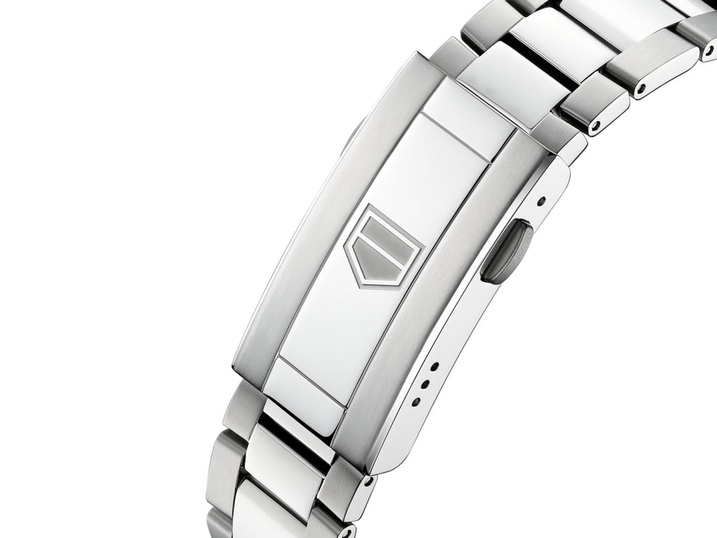 Tag Heuer Aquaracer Professional 200 Solargraph Quartz Black Dial Silver Steel Strap Watch for Men - WBP1114.BA0000