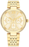 Tommy Hilfiger Sophia  Gold Dial Gold Steel Strap Watch for Women - 1782697