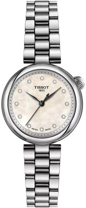 Tissot Desir White Dial Silver Steel Strap Watch for Women - T152.010.11.116.00