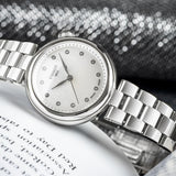 Tissot Desir White Dial Silver Steel Strap Watch for Women - T152.010.11.116.00