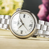 Tissot Desir White Dial Silver Steel Strap Watch for Women - T152.010.11.118.00