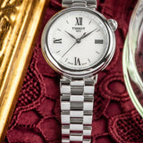 Tissot Desir White Dial Silver Steel Strap Watch for Women - T152.010.11.118.00