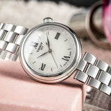 Tissot Desir White Dial Silver Steel Strap Watch for Women - T152.010.11.118.00
