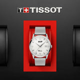 Tissot Heritage Visodate White Dial Silver Steel Strap Watch for Men - T118.410.11.277.00
