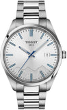 Tissot PR 100 Silver Dial Silver Steel Strap Watch for Men - T150.410.11.031.00