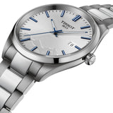 Tissot PR 100 Silver Dial Silver Steel Strap Watch for Men - T150.410.11.031.00