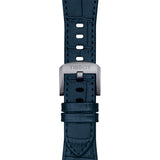 Tissot PRX Blue Dial Blue Leather Strap Watch for Men - T137.410.16.041.00
