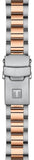 Tissot Seastar Black Dial Two Tone Steel Strap Watch for Women - T120.210.22.051.01