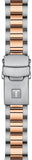 Tissot Seastar White Dial Two Tone Steel Strap Watch for Women - T120.210.22.111.00