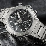 Tissot T-Race Black Dial Gray Steel Strap Watch for Men - T141.417.11.051.01