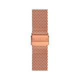 Tissot T Classic PR 100 Chronograph Silver Dial Rose Gold Mesh Bracelet Watch For Men - T101.417.33.031.01