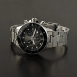 Tissot Seastar Black Dial Silver Steel Strap Watch for Men - T120.217.11.061.00