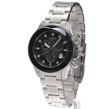 Tissot Seastar Black Dial Silver Steel Strap Watch for Men - T120.217.11.061.00