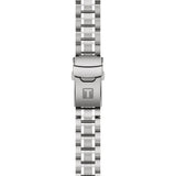 Tissot Seastar Black Dial Silver Steel Strap Watch for Men - T120.217.11.061.00