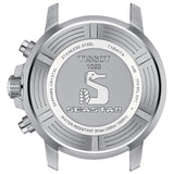 Tissot Seastar Black Dial Two Tone Fabric Strap Watch for Men - T120.417.17.051.03