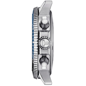 Tissot Seastar Black Dial Two Tone Fabric Strap Watch for Men - T120.417.17.051.03