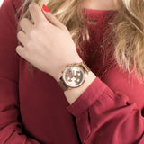 Tommy Hilfiger Sophia Rose Gold Dial Rose Gold Steel Strap Watch for Women - 1782696
