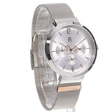Tommy Hilfiger Lidia Silver Dial Silver Mesh Strap Watch for Women - 1782537