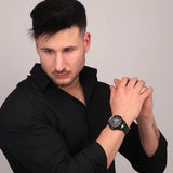 Maserati SFIDA Automatic Black Special Edition 44mm Watch For Men - R8823140005