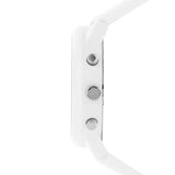 Lacoste 12.12 White Dial White Silicon Strap Watch for Men  - 2011246