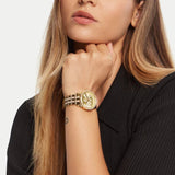 Michael Kors Bryant Gold Dial Gold Steel Strap Watch for Women - MK7540