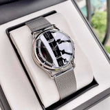 Tissot Heritage Visodate Black Dial Silver Steel Strap Watch - T118.410.11.057.00