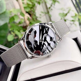 Tissot Heritage Visodate Black Dial Silver Steel Strap Watch - T118.410.11.057.00