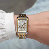 Fossil Raquel 2 Tone Dial 2 Tone Steel Strap Watch for Women- ES5399