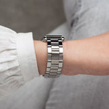 Michael Kors Essex Silver Dial Silver Steel Strap Watch for Women - MK4906