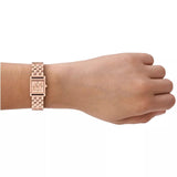 Michael Kors Georgie Rose Gold Dial Rose Gold Steel Strap Watch for Women - MK4932