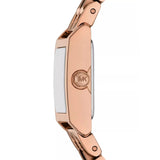 Michael Kors Georgie Rose Gold Dial Rose Gold Steel Strap Watch for Women - MK4932
