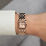 Michael Kors Georgie Rose Gold Dial Rose Gold Steel Strap Watch for Women - MK4932