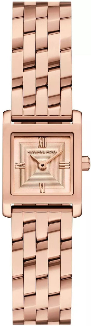 Michael Kors Georgie Rose Gold Dial Rose Gold Steel Strap Watch for Women - MK4932