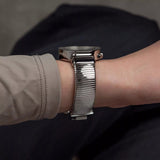 Michael Kors Gramercy Silver Dial Silver Steel Strap Watch for Women - MK7526