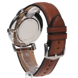 Fossil Minimalist Green Dial Brown Leather Strap Watch for Men - FS6094
