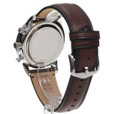 Fossil Neutra Sky Blue Dial Brown Leather Strap Watch for Men - FS6109