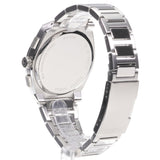 Fossil Everett Blue Dial Silver Steel Strap Watch for Men - FS6117