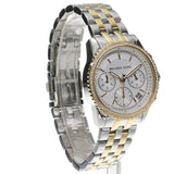 Michael Kors Bryant Silver Dial Two Tone Steel Strap Watch for Women - MK7532
