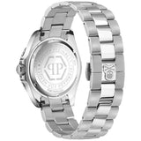 Philipp Plein The $kull Diver Black Dial Silver Stainless Steel Strap Watch For Men- PWOAA0522