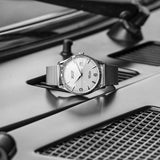 Tissot Heritage Visodate White Dial Silver Steel Strap Watch for Men - T118.410.11.277.00