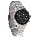Tissot Seastar Black Dial Silver Steel Strap Watch for Men - T120.217.11.061.00