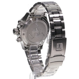 Tissot Seastar Black Dial Silver Steel Strap Watch for Men - T120.217.11.061.00